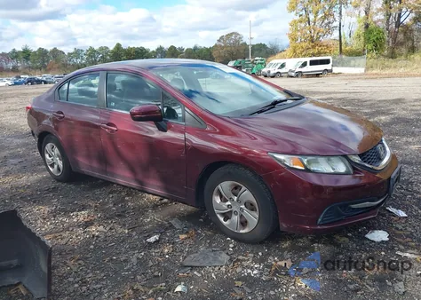 2014 Honda Civic Lx z USA, uszkodzony, nr VIN 19XFB2F56EE205842
